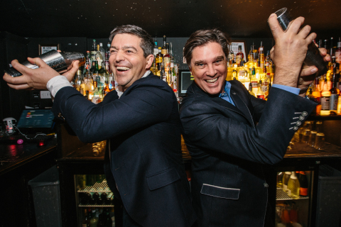 Bacardi Global Advocacy Director Jacob Briars and CMO John Burke at Back to the Bar 2018. (Photo: Business Wire)