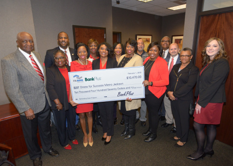 Nonprofit, Dress for Success Metro Jackson, was one of the three organizations that was awarded a grant through the Partnership Grant Program by the Federal Home Loan Bank of Dallas and BankPlus. (Photo: Business Wire)