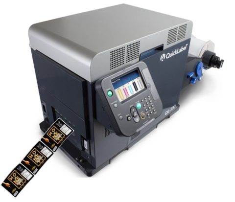AstroNova’s new QuickLabel® QL-300 is the world’s first 5-color, toner-based tabletop printer design ... 