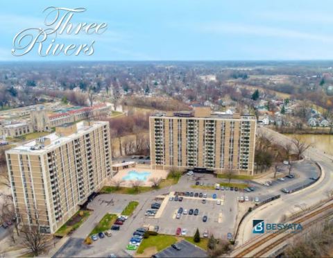 Besyata Investment Group and The Scharf Group acquired Three Rivers Apartments in Fort Wayne, IN for ... 