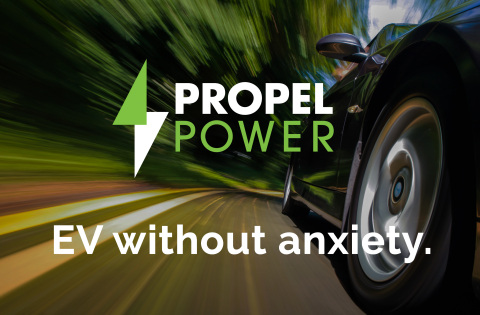 Propel Fuels announces plans to launch an electric vehicle (EV) charging network to bring fast and affordable access across the state of California. (Graphic: Business Wire)