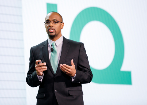 Derrick Wesley, iMar Learning Solutions, the TD Ameritrade Institutional Innovation Quest winner Photo credit: LILA PHOTO for TD Ameritrade