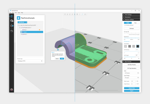 GrabCAD Advanced FDM eliminates the CAD-to-STL conversion process - creating new possibilities for designers and engineers with 3D Printing. (Graphic: Business Wire)
