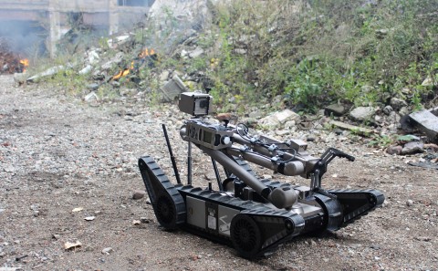 FLIR Systems entered into a definitive agreement to acquire Endeavor Robotics. Since 2002, more than 4,000 of Endeavor’s combat-proven PackBot® have been used by troops to disable roadside bombs, clear IEDs and perform other dangerous missions on battlefields around the world. (Photo: Business Wire)
