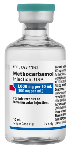 Methocarbamol in a 100 mg per 10 mL vial presentation is now available from Fresenius Kabi. (Photo: Business Wire)