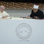 世界平和と共存のため、フランシスコ教皇聖下とアルアズハルのグランド・イマームが歴史的なアブダビ宣言に署名