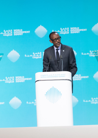 Unlimited potential - Paul Kagame, President of Rwanda, addresses the World Government Summit in Dub ... 