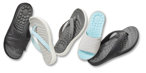 The new Reviva by Crocs™ Collection delivers revitalizing bounce and all-day comfort. (Photo: Busine ... 