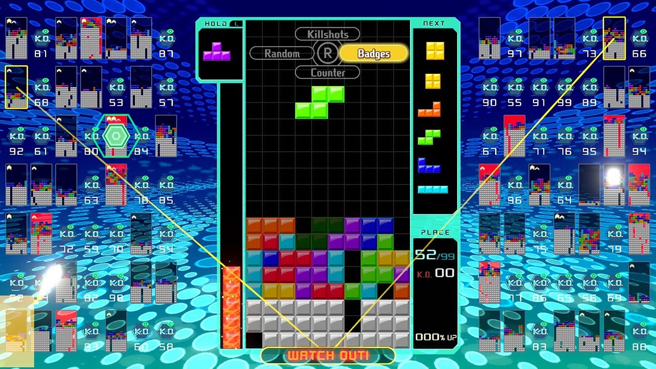 nintendo switch tetris 99 2 player