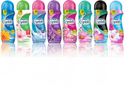 Purex® Crystals™, an in-wash fragrance booster which provides freshness that lasts for weeks, has been named Product of the Year for 2019 in the Laundry Booster category. (Photo: Business Wire)