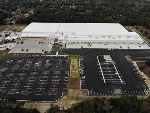 McLane Company's new grocery distribution center in Ocala, FL (Photo: Business Wire)