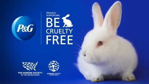 P&G has joined the Humane Society International #BeCrueltyFree campaign to ban animal testing for cosmetics in all major global beauty markets by 2023. (Photo: Business Wire) 