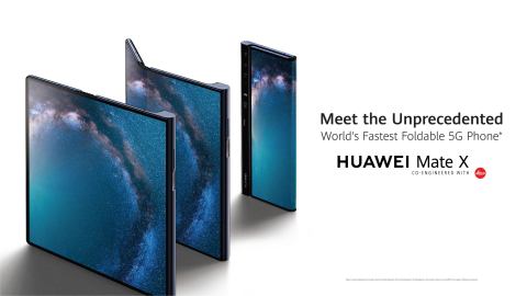 HUAWEI Mate X (Photo: Business Wire)