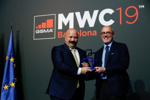 The GSMA recognized Kaan Terzioglu, CEO of Turkcell, for his contribution to the mobile industry wit ...