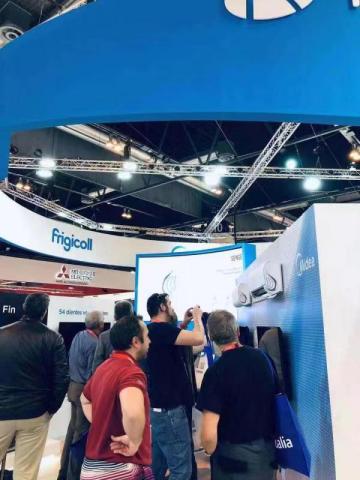 The All-New BreezeleSS+ draws a lot of attention during the C&R 2019 in Madrid.  (Photo: Business Wi ... 