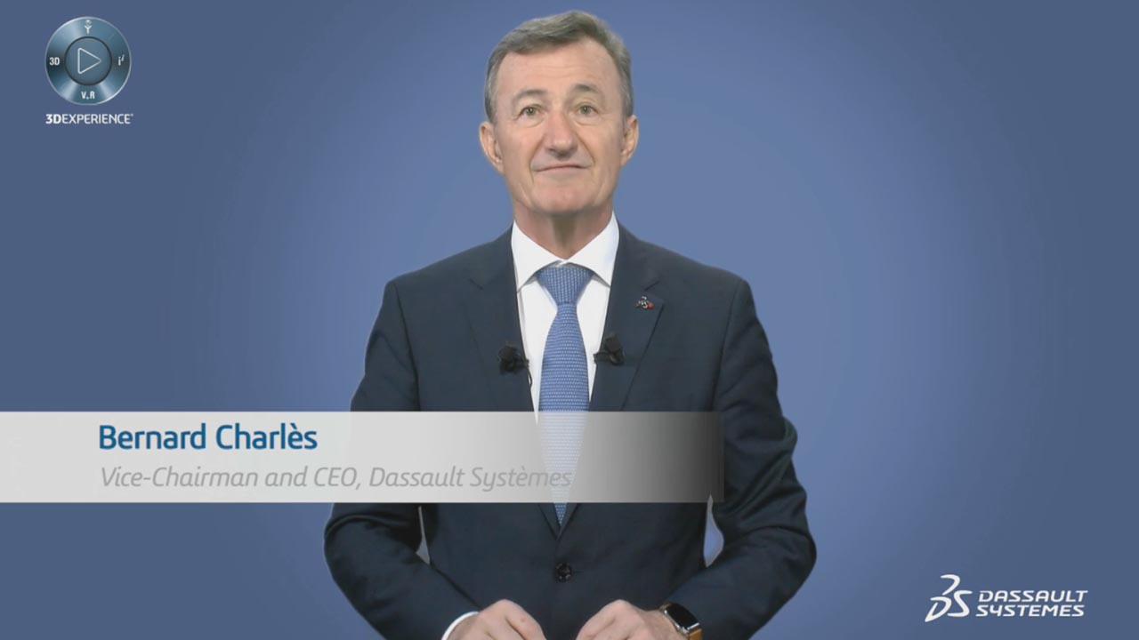 Bernard Charlès, Vice Chairman and CEO, Dassault Systèmes (Video: Dassault Systèmes)