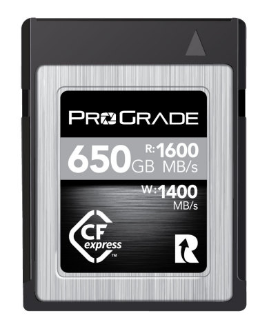 ProGrade Digital CFexpress Card 650GB (Photo: Business Wire)