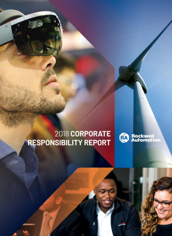 ロックウェル・オートメーションの2018年企業社会的責任報告書（画像：ビジネスワイヤ）