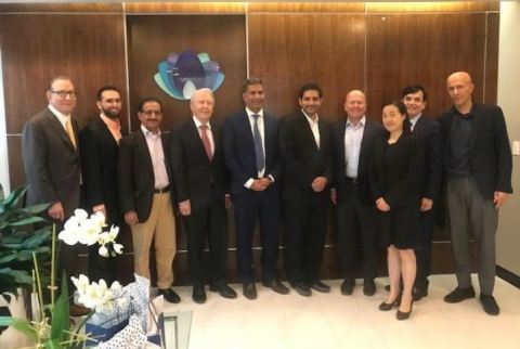 RPDC and top-ranking dignitaries from Saudi Arabia's world-class research, science and technology institutions visit Celltex Therapeutics Corporation's lab in Houston, Texas. (Photo: Business Wire)
