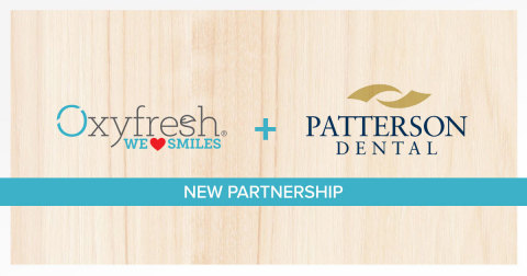 Oxyfresh and Patterson Dental have partnered to expand the distribution of the award-winning Oxyfresh line of gentle, alcohol-free dental products throughout the United States. (Graphic: Business Wire)