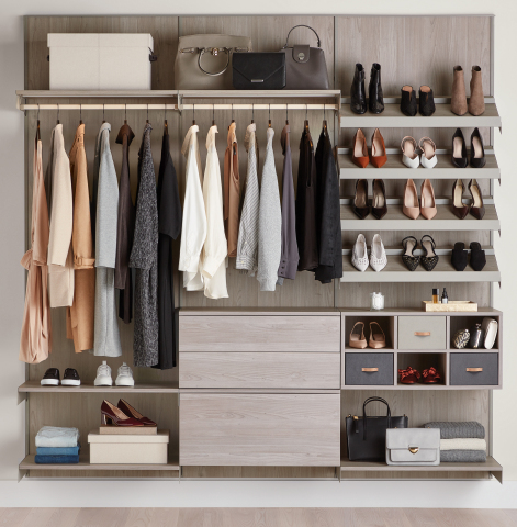 The Container Store Custom Closets: Avera in Stone (Photo: Business Wire)