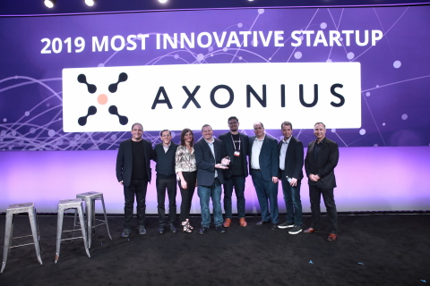 Axonius Named “Most Innovative Startup” at 2019 RSA Conference Innovation Sandbox Contest (Photo: Business Wire)