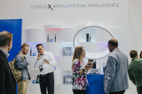 Oral-B GENIUS X with Artificial Intelligence was unveiled at Mobile World Congress 2019. (Photo: Bus ...