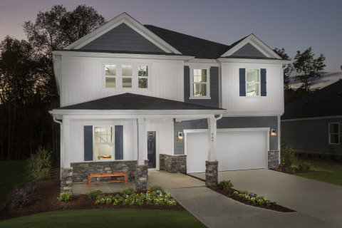 New KB homes now available in Fuquay-Varina. (Photo: Business Wire)