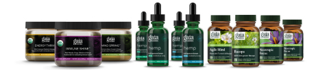 Gaia Herbs Mushroom & Herbs Functional Powders, Hemp and Nootropics (Photo: Business Wire)