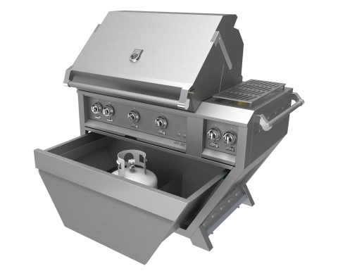 36-Inch Deluxe Grill with Double Side Burner (Photo: Business Wire)