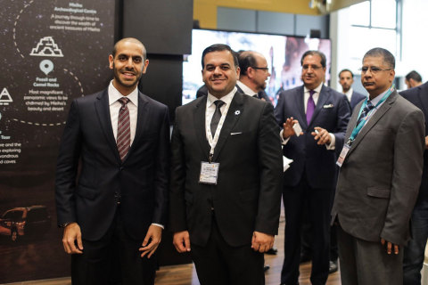 During the official announcement on the Sharjah Pavilion at ITB Berlin 2019 (Photo: Shurooq)
