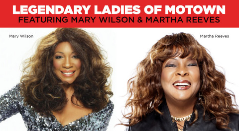 Legendary Ladies of Motown, featuring Mary Wilson & Martha Reeves will perform in The Event Center at SugarHouse Casino on Friday, May 17, at 8 p.m. (Photo: Business Wire)