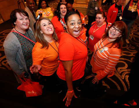 Teachers participating in VIPKid’s fourth regional Journey conference in Chicago, March 9, 2019 (Photo: Business Wire)