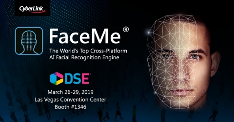 CyberLink to showcase FaceMe® AI Facial Recognition Engine at DSE 2019 (Photo: Business Wire)