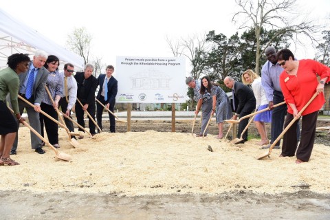 Construction began on low-income housing for special-needs residents, thanks in part to a $500,000 A ... 