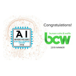 BCWが2019年人工知能エクセレンス賞を獲得