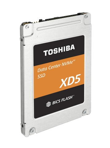 Toshiba Memory Corporation: 2.5-inch Form Factor Product of Data Center NVMe(TM) SSDs (Photo: Busine ... 