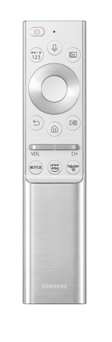 Rakuten TV's button on Samsung Electronics' remote control. (Photo: RAKUTEN TV)