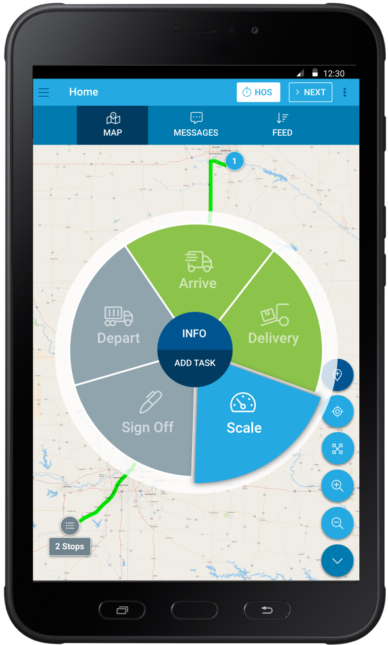Omnitracs Acquires Blue Dot Solutions, Dramatically Increases Focus on  Driver Workflow and Back Office Usability of Fleet Management Software