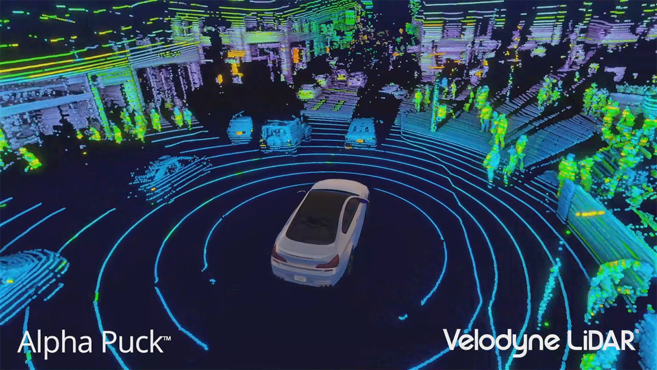 Perfect for Level 4-5 autonomy, the Velodyne Alpha Puck™ produces an image best described as “stunning,” with the highest resolution data set in the world.