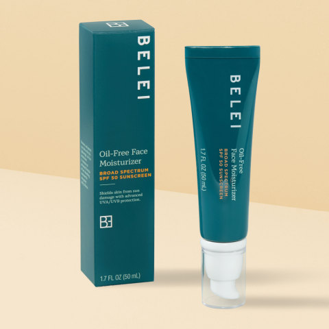 Belei Oil-Free Face Moisturizer SPF 50 (Photo: Business Wire)