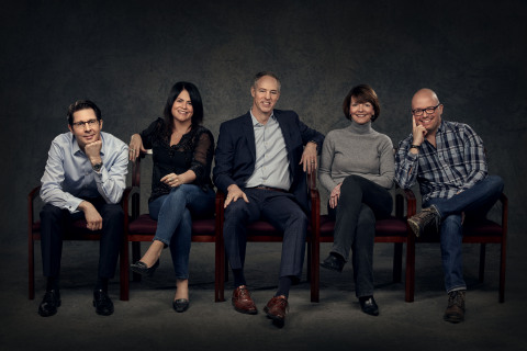 Dudnyk leadership team includes Christopher Tobias, PhD, President; Laurie Bartolomeo, EVP, Creative Director; Drew Desjardins, EVP, Chief Strategy Officer; Annemarie Armstrong, EVP, Director of Client Services; John Kemble, EVP, Creative Producer. (Photo: Business Wire)