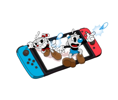 Cuphead launches on Nintendo Switch on April 18. (Photo: Business Wire)