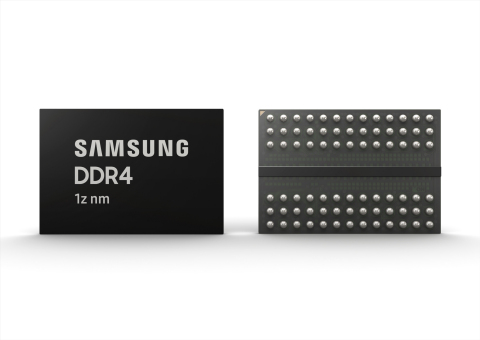Newly-developed Samsung 1z-nm 8Gb DDR4 Memory