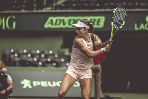 Tennis Pro, Cici Bellis, joins with AdvoCare to host tennis clinic for City of Miami Parks and Recre ... 