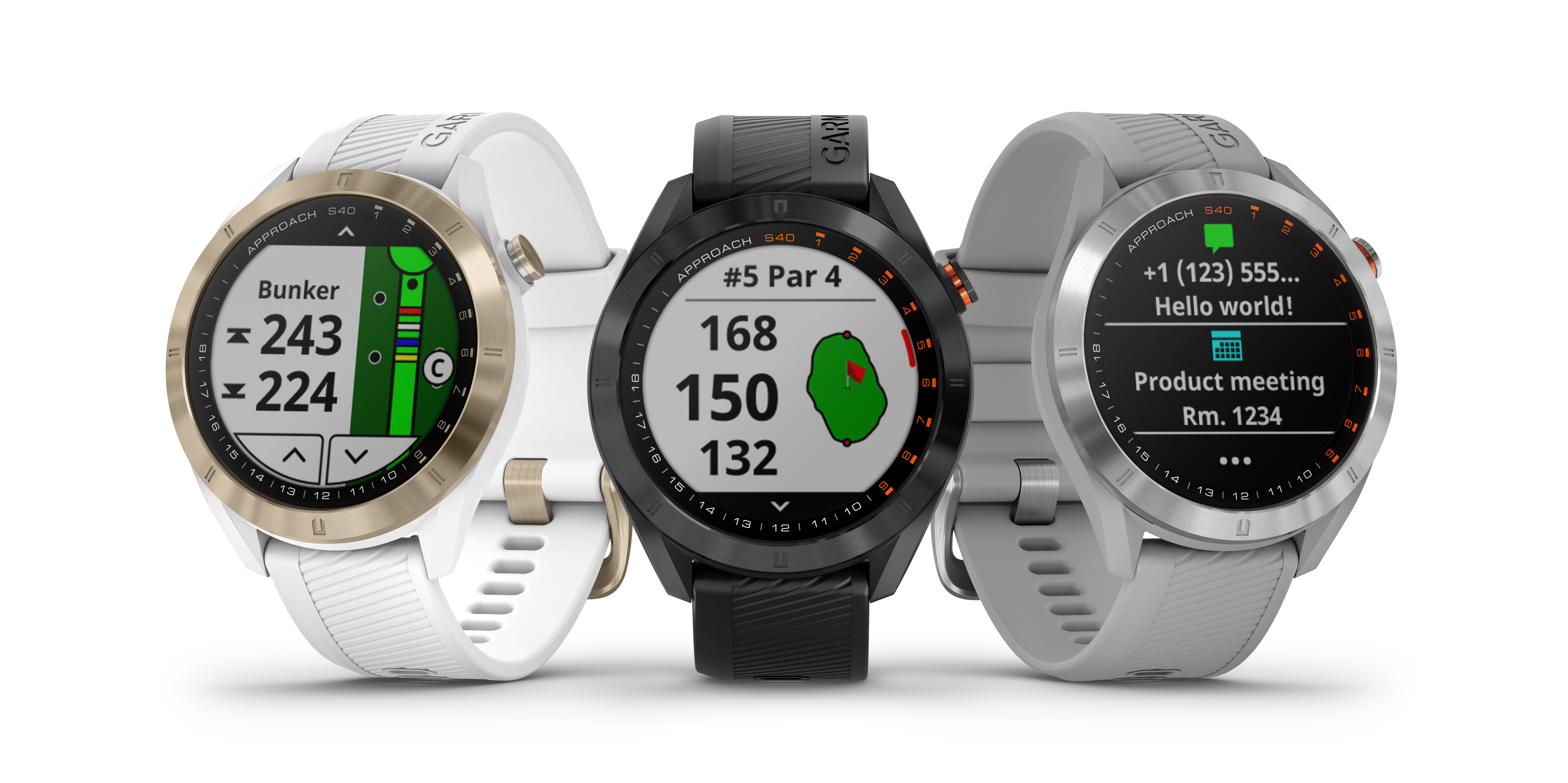 Garmin® unveils the Approach® S40 GPS: A stylish everyday smartwatch for  golfers | Business Wire