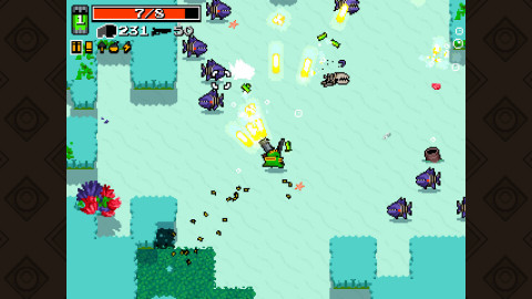 Nuclear Throne is Vlambeer’s latest action roguelike-like about mutants that spend their workdays trying to fight for the throne in a post-apocalyptic world. (Photo: Business Wire)