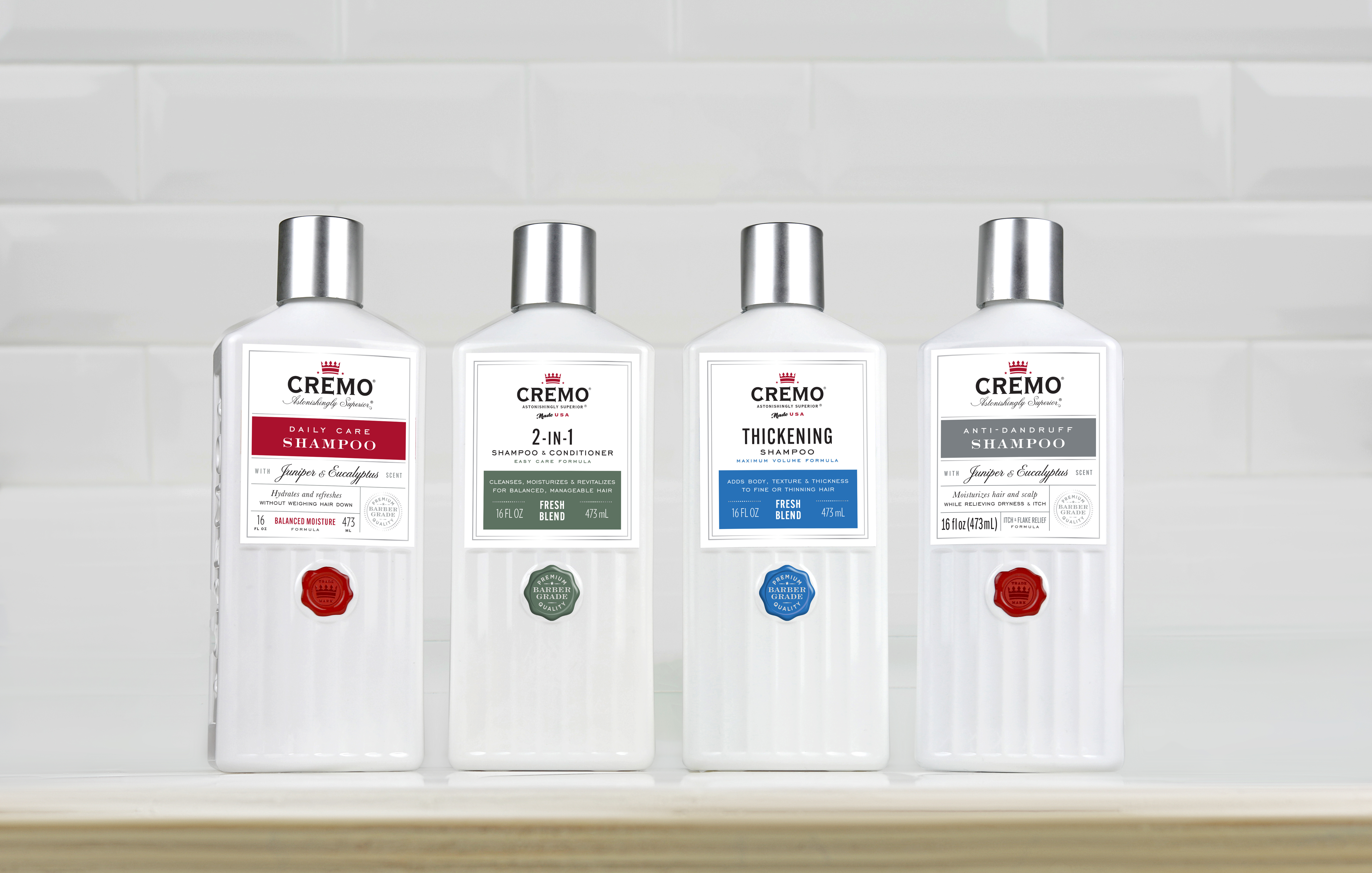 CREMO Brings More Innovation to Men's Grooming Aisle as Company Launches 40  New Products Including All-New Shampoo Collection and Skincare Line for Men