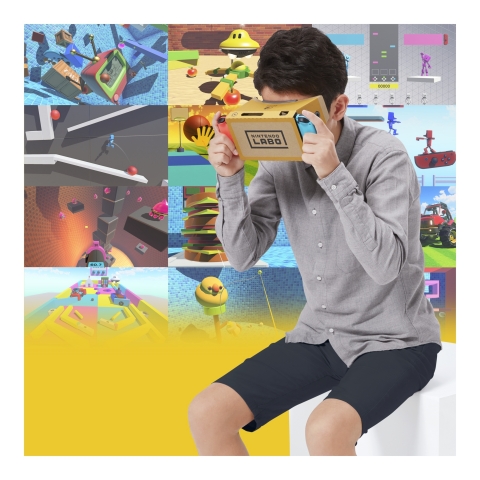 Nintendo Labo: VR Kit launches exclusively for the Nintendo Switch system on April 12 with dozens of ... 