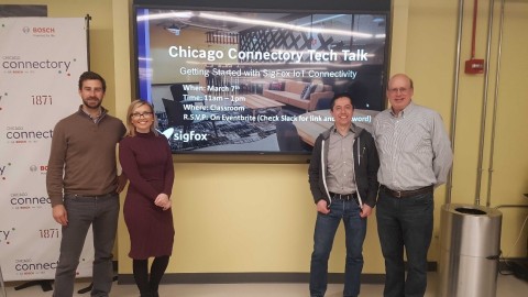 Sigfox Tech Talk at Chicago Connectory (Photo: Business Wire)